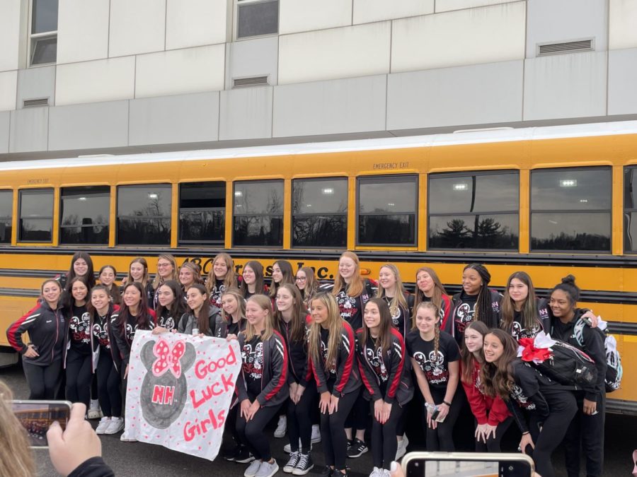 North Hills Competitive Cheerleading Team Departs for Florida The