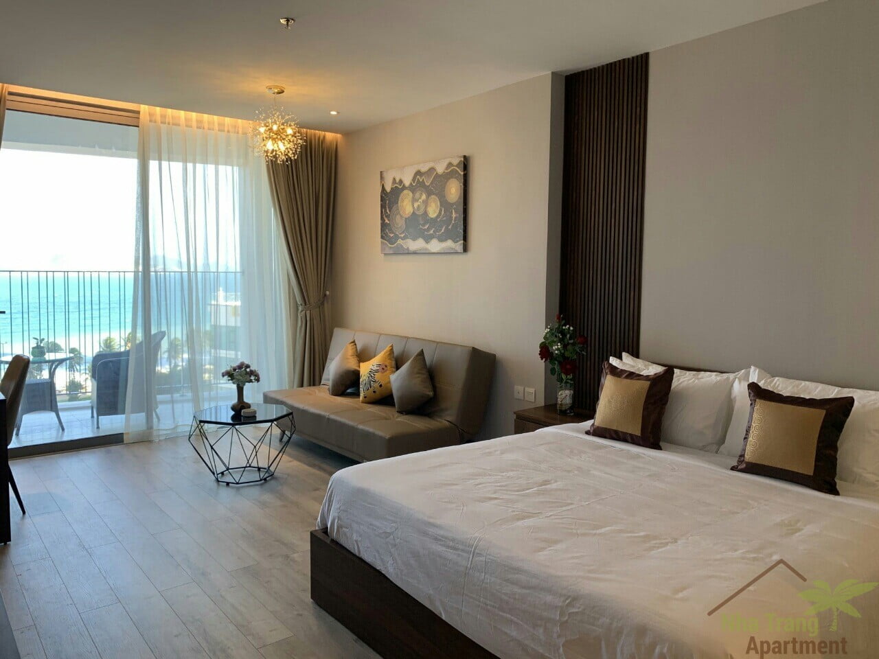 Studio 1 bed in Panorama for rent A405 Nha Trang Apartment