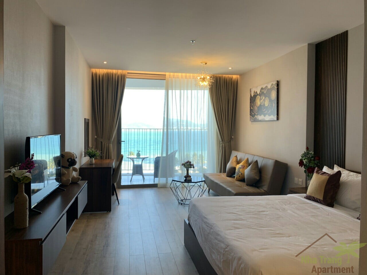 Studio 1 bed in Panorama for rent A405 Nha Trang Apartment