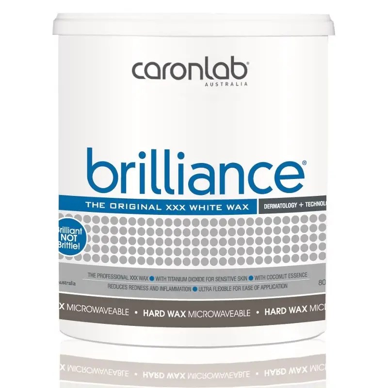 Caronlab Brilliance Hard Wax Microwavable 800G NHBS