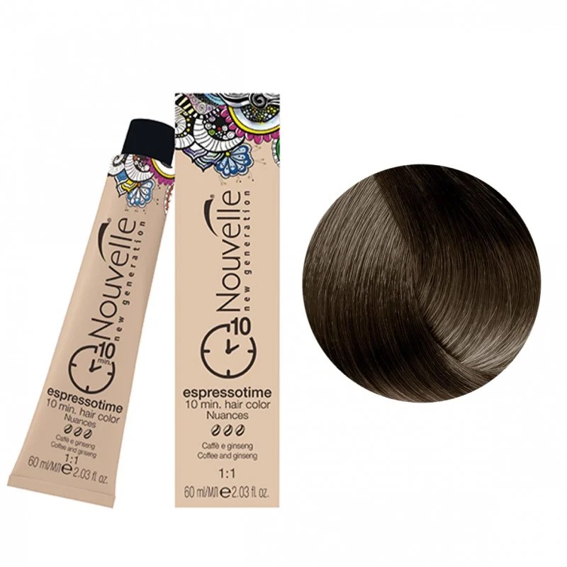 Nouvelle Espressotime 10Min. 4 Brown 60G Nouvelle Hair and Beauty