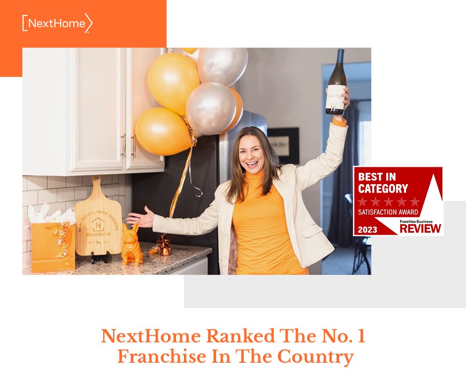 NextHome Ranked The No. 1 Franchise In The Country For The Third