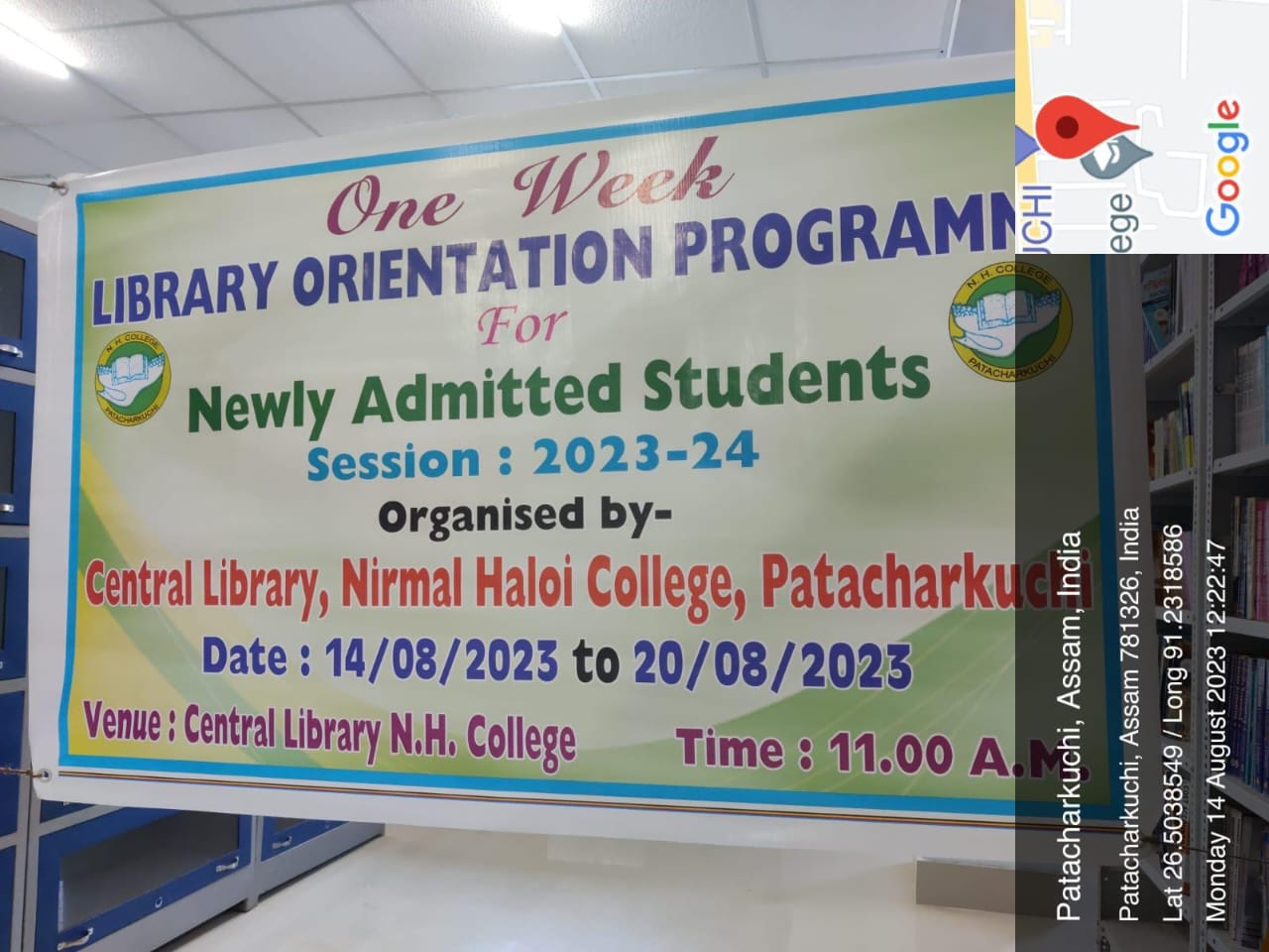 Library Gallery NH College