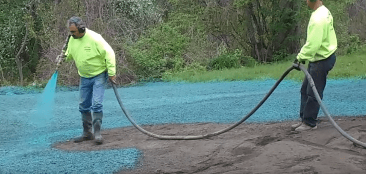 Hydroseeding in Meredith and Gilford NH NH Dirt Pros
