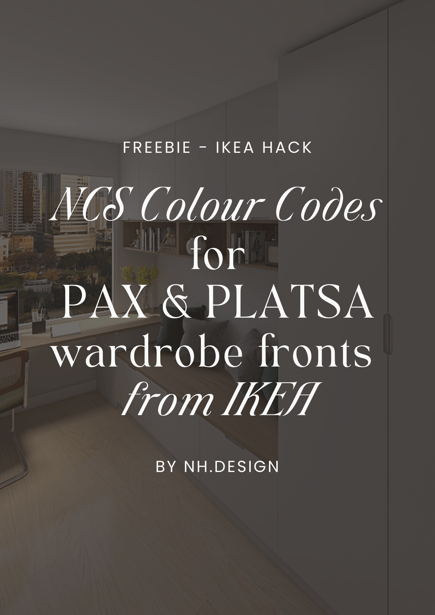 NCS paint colours PAX and PLATSA, IKEA NH.DESIGN