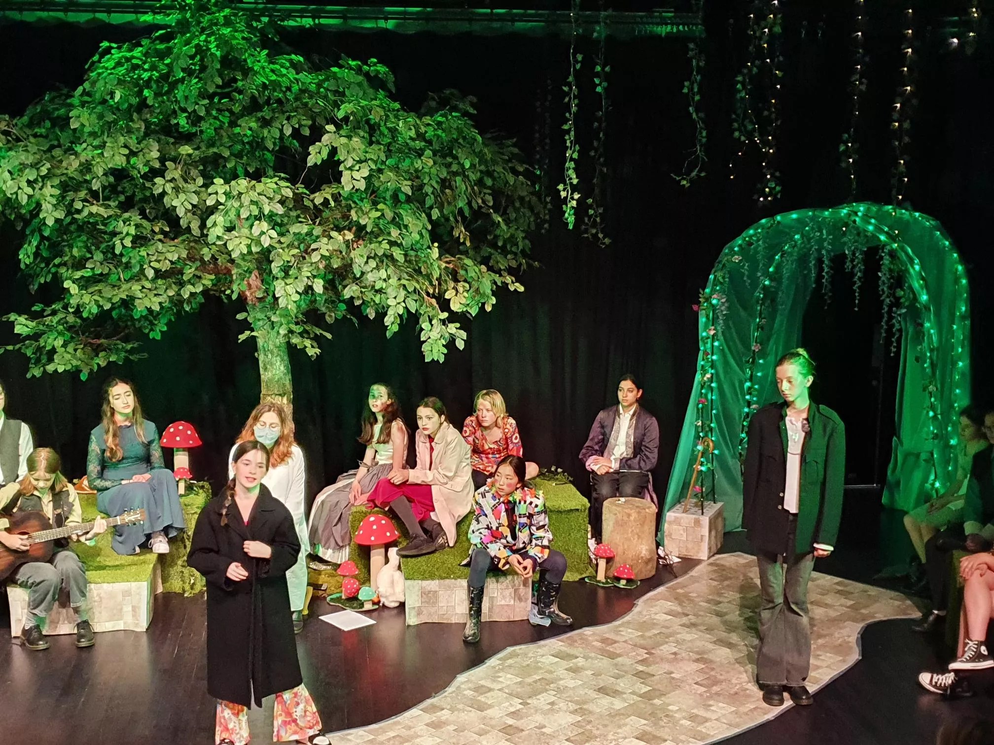 Grimms Fairy Tales Lower School Production Brings the House Down