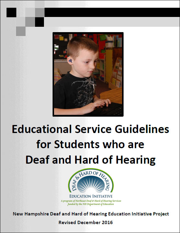 Educational Service Guidelines For Students Who Are Deaf And Hard Of Hearing New Hampshire