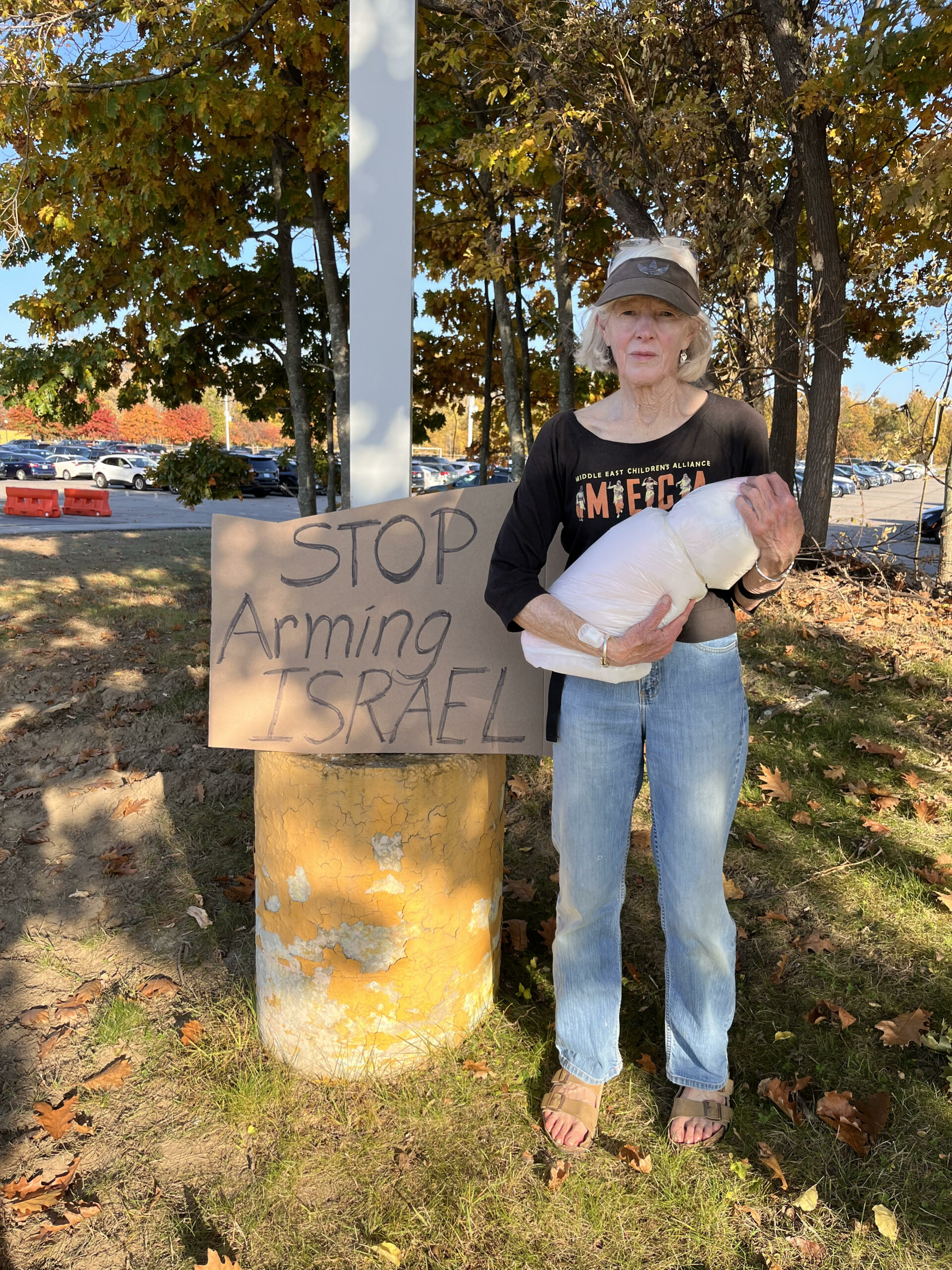 Meet the Lone Protester at Biden's Concord Campaign Stop NH Journal