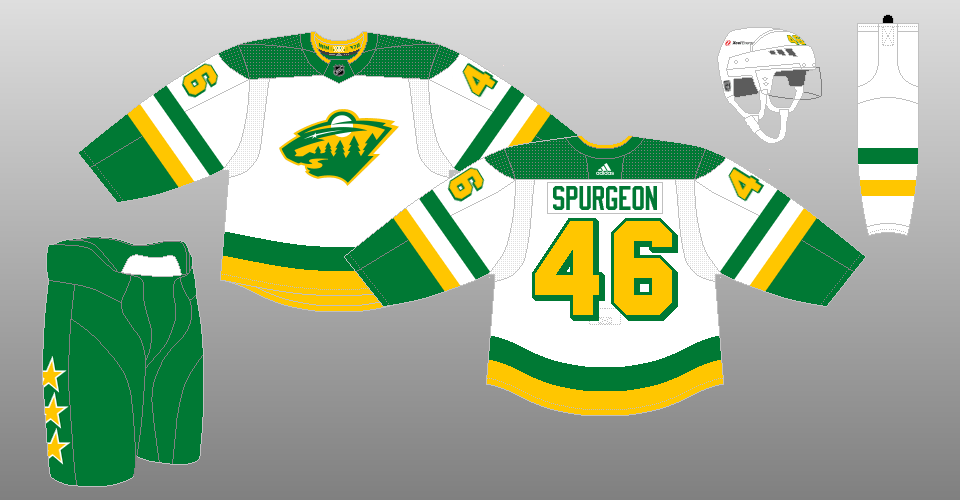Minnesota Wild 2021 Reverse Retro