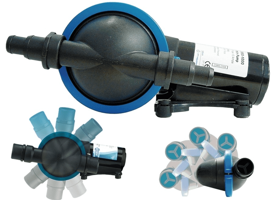 Jabsco Shower Drain Pump 12V North Haven Marine