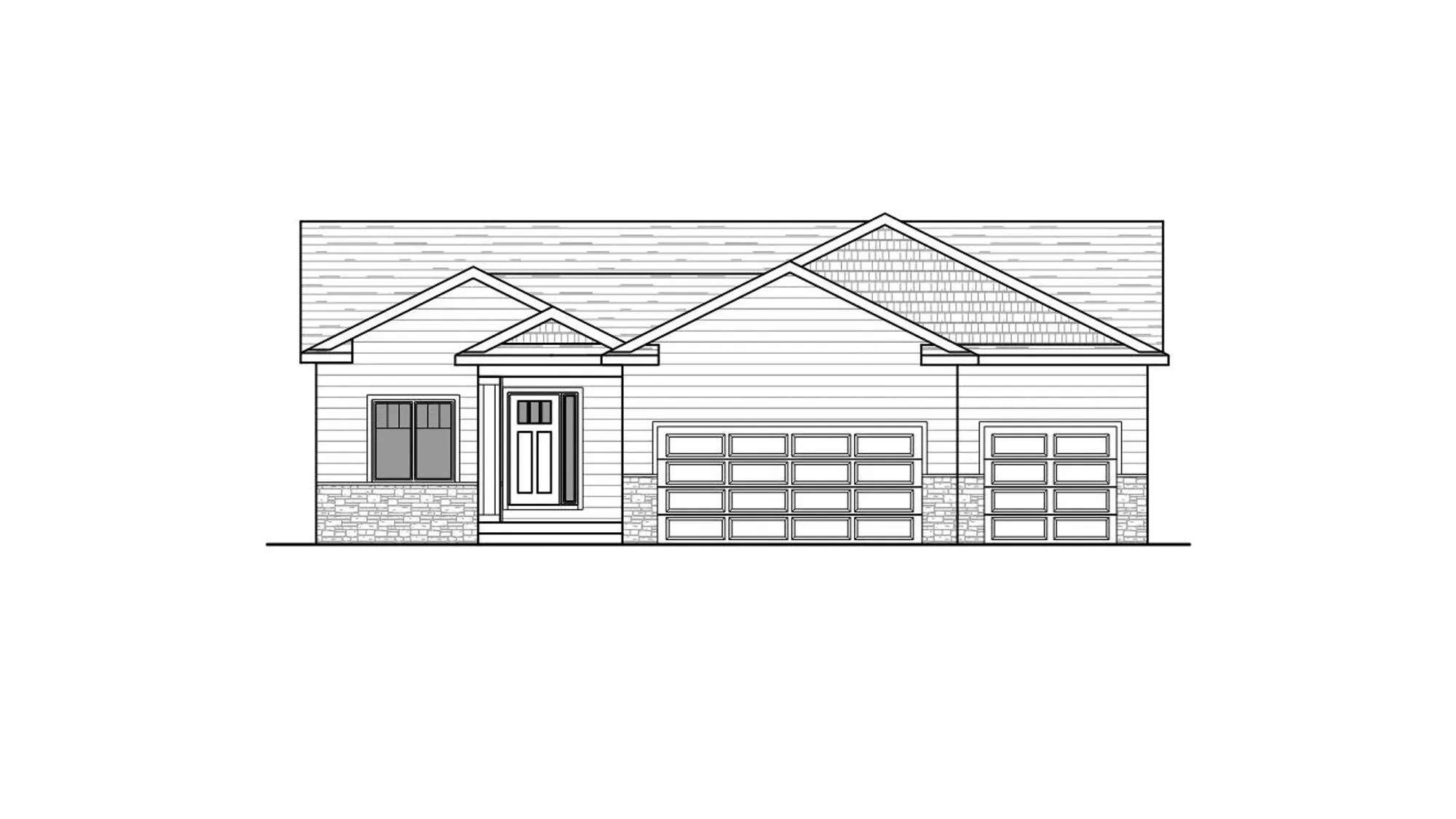Hawthorn Plan at Ashley Acres in Waukee, IA by Sage Homes