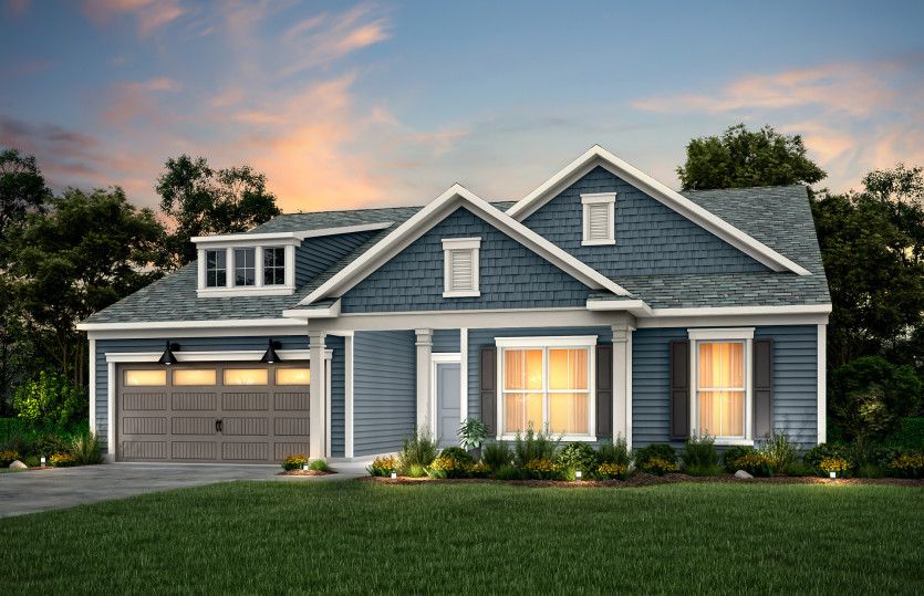 Amberwood Plan at Parkside Crossing in Charlotte, NC by Pulte Homes