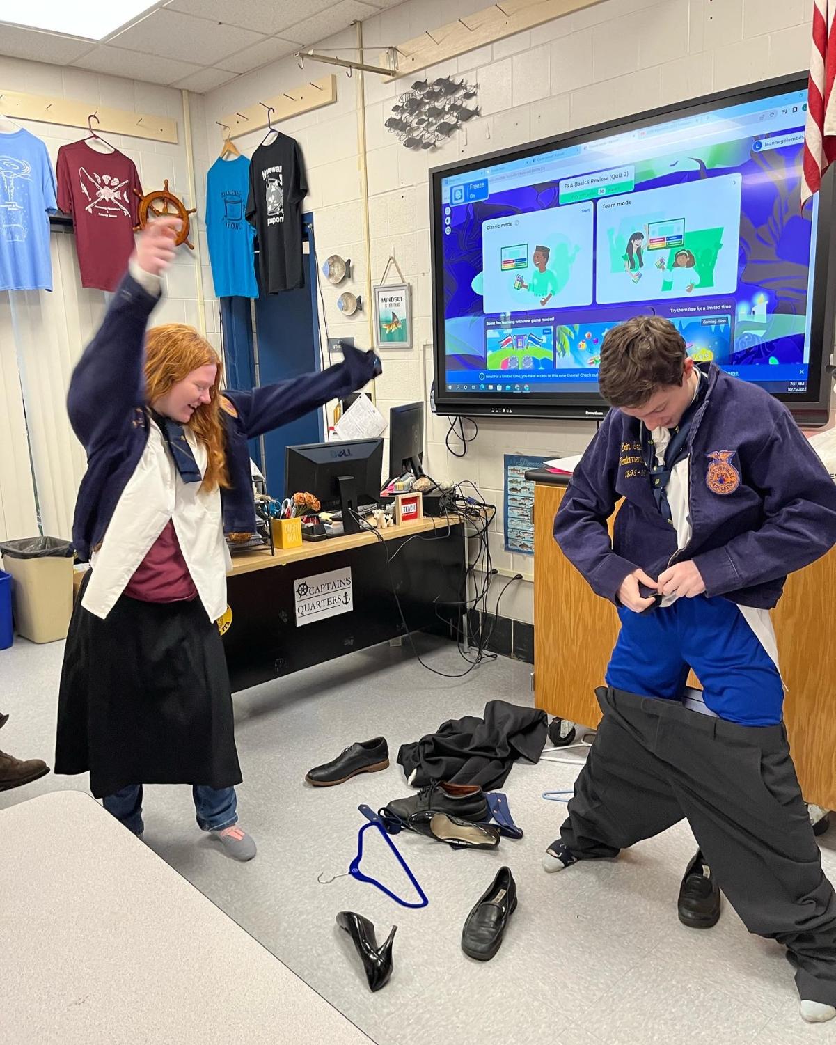 FFA Freshmen Blend Passion with Education in Engaging Curriculum NHS