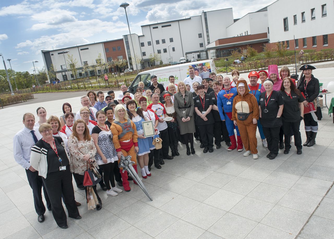 NHS Forth Valley Birthday Celebrations Raise Cash for WhizzKidz