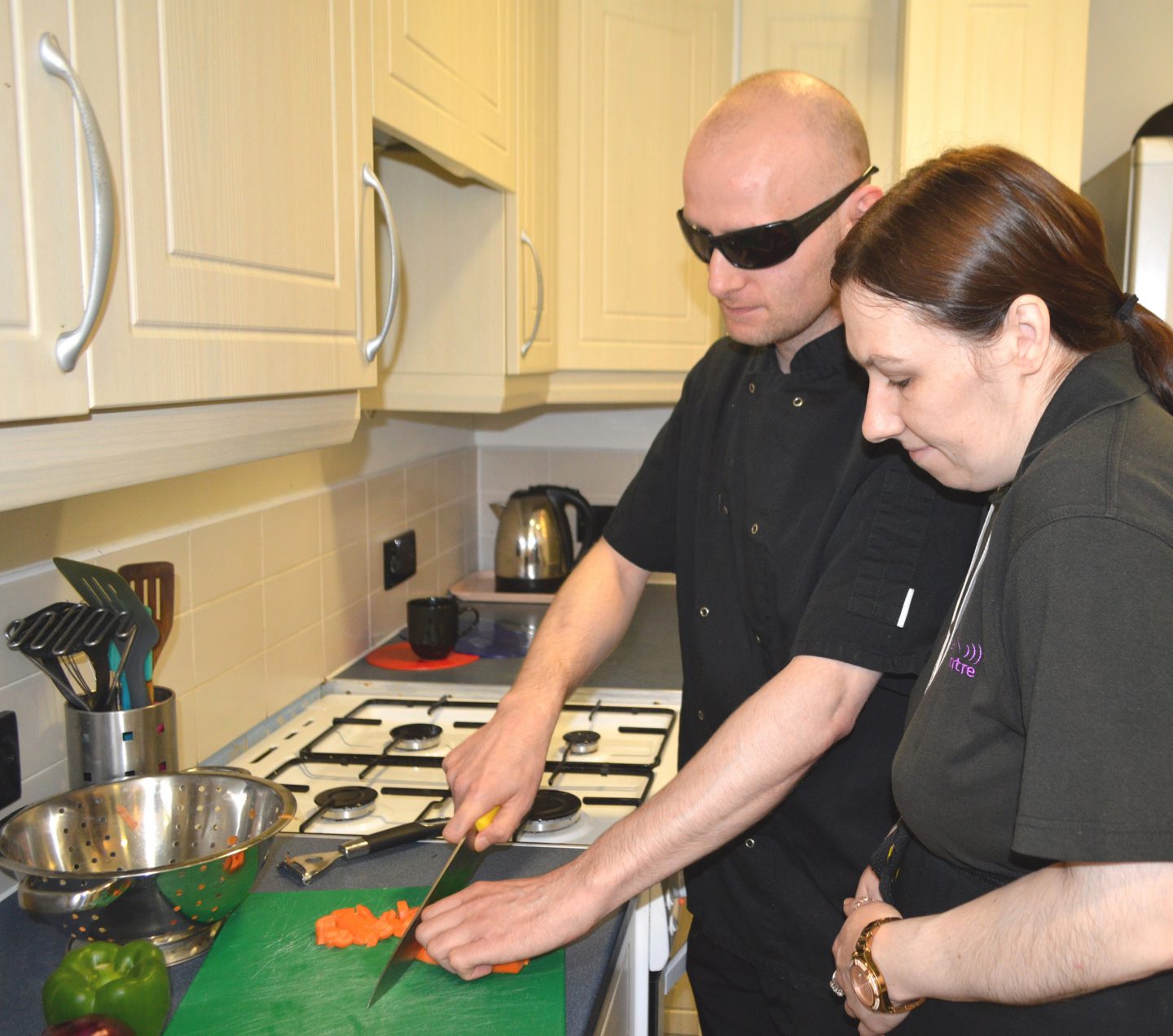NHS Forth Valley Blind Chef Cooks Up A First Thanks To NHS Cookery