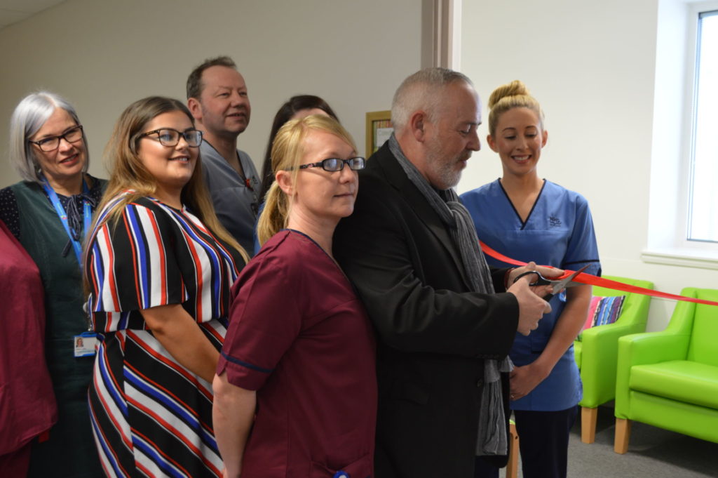 NHS Forth Valley ICU Gets Colourful Makeover