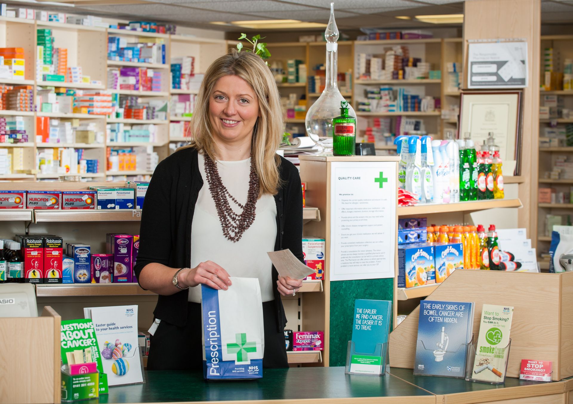 NHS Forth Valley Forth Valley Pharmacies Provide Swift Healthcare