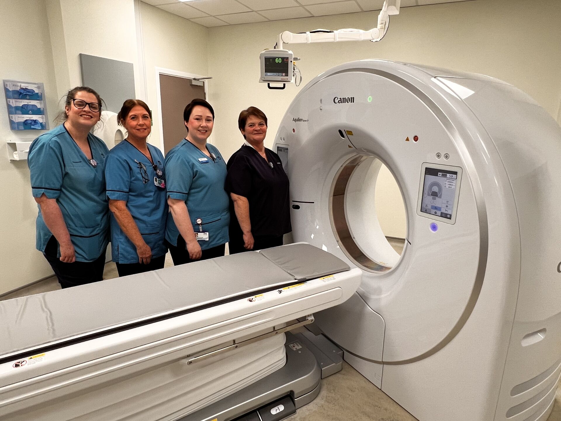 Diagnostic Capacity Increased with Installation of New CT Scanner NHS