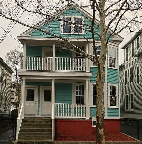 Before & After NHS New Haven Affordable Housing Development