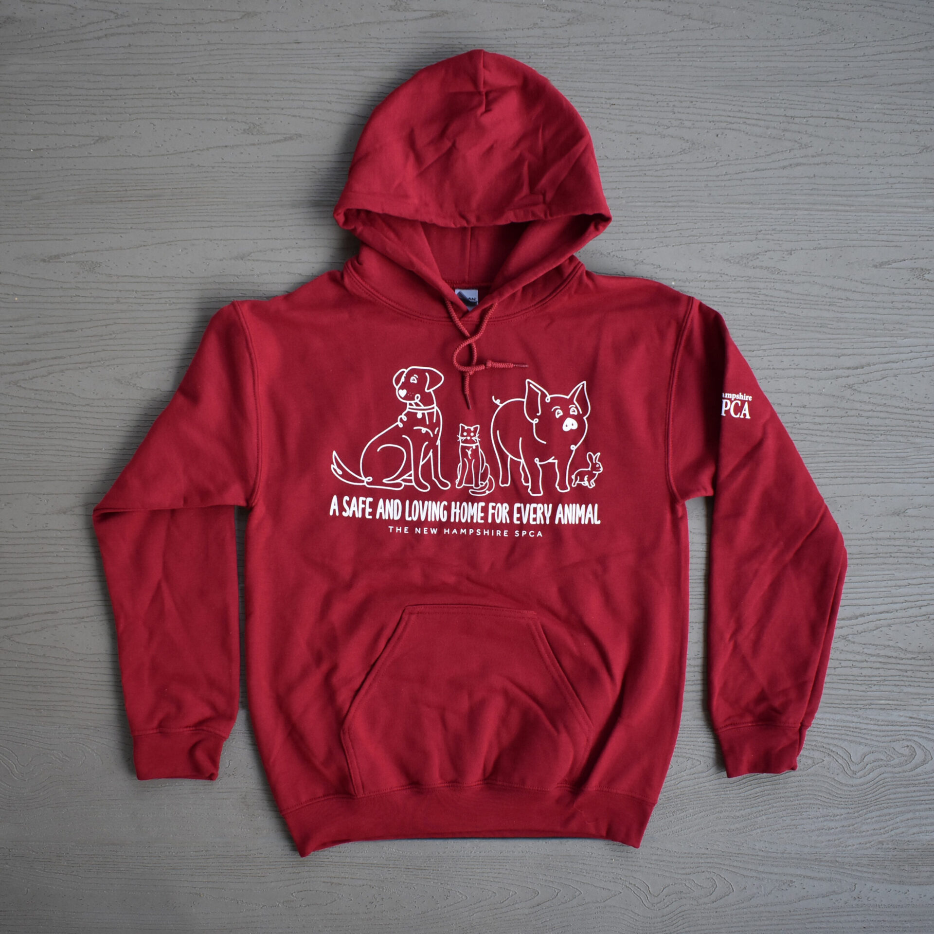 Safe and Loving Home Hoodie NHSPCA