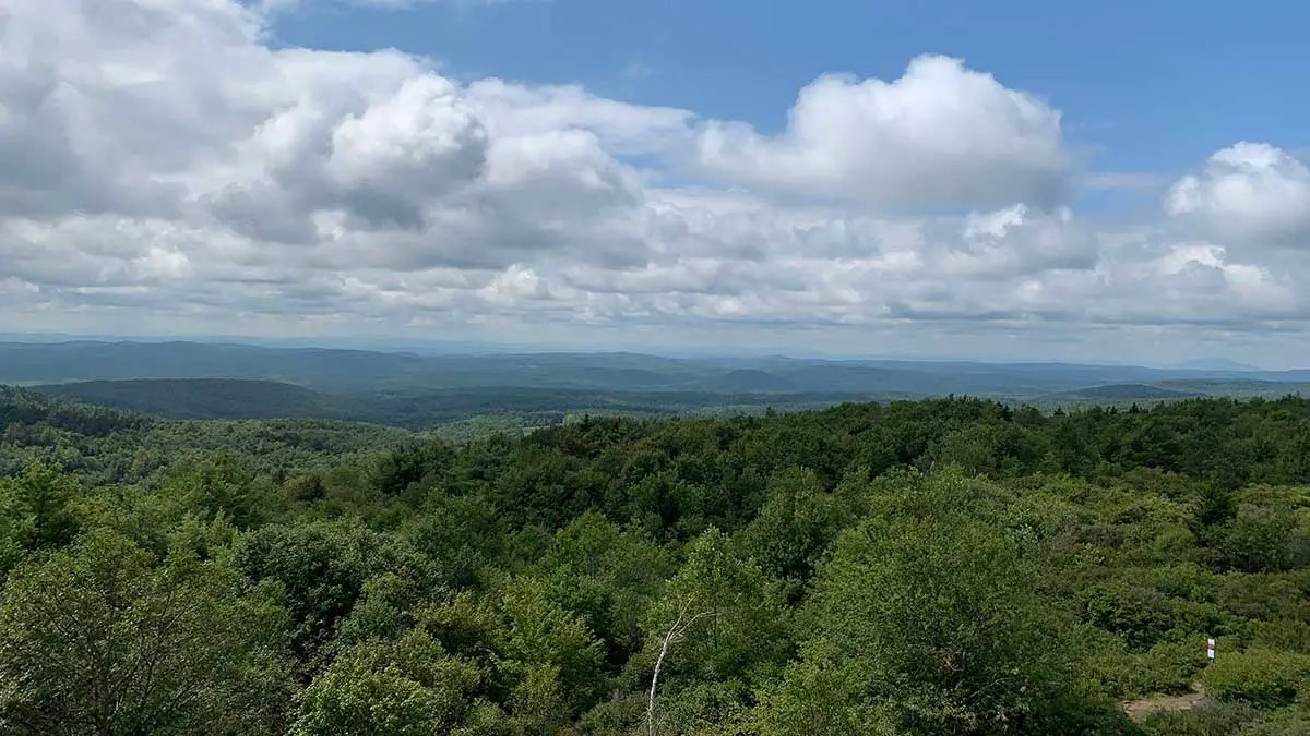 Pitcher Mountain Trail Hiking Trail Fire Tower Stoddard, NH
