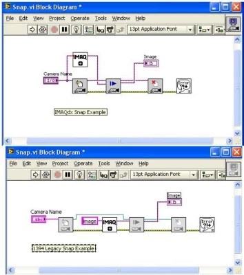 Acquiring from FireWire® Cameras with NIIMAQdx and Legacy NIIMAQ for