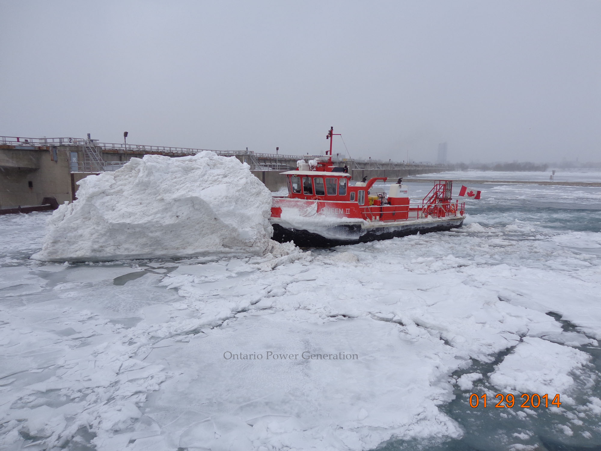 Breaking Ice A History of Ice Breaking On the Niagara River