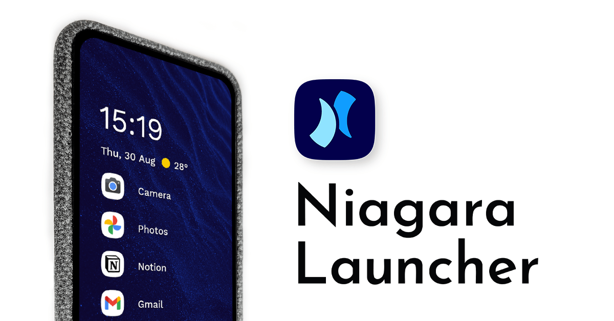 Niagara Launcher 🔹 fresh & clean homescreen for Android