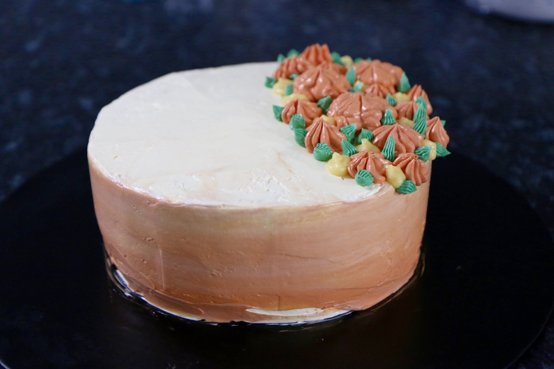 How To Poppy Seed Cake with Mandarin Curd and Vanilla Buttercream