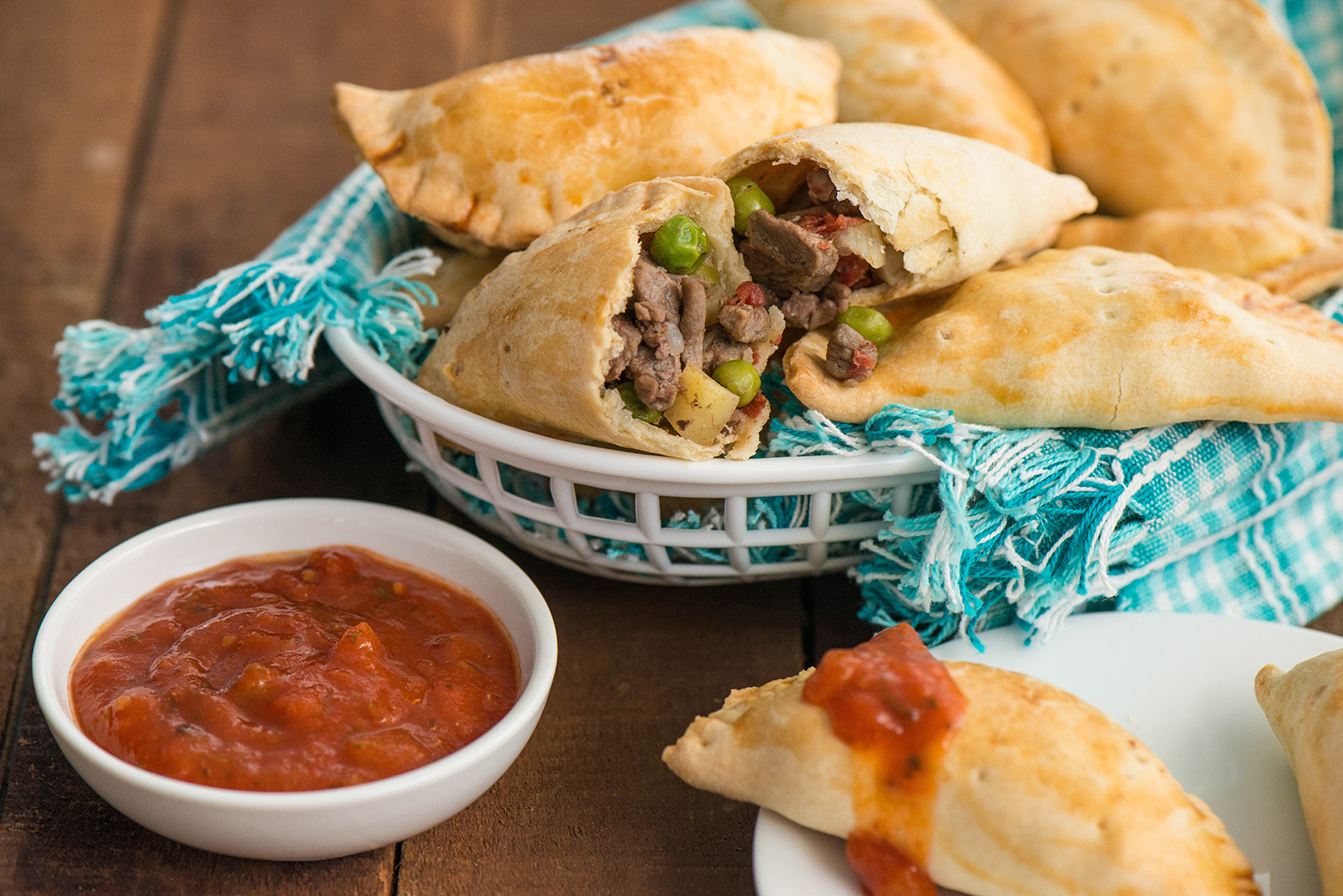 Potato Beef Empanadas Nibbles and Feasts