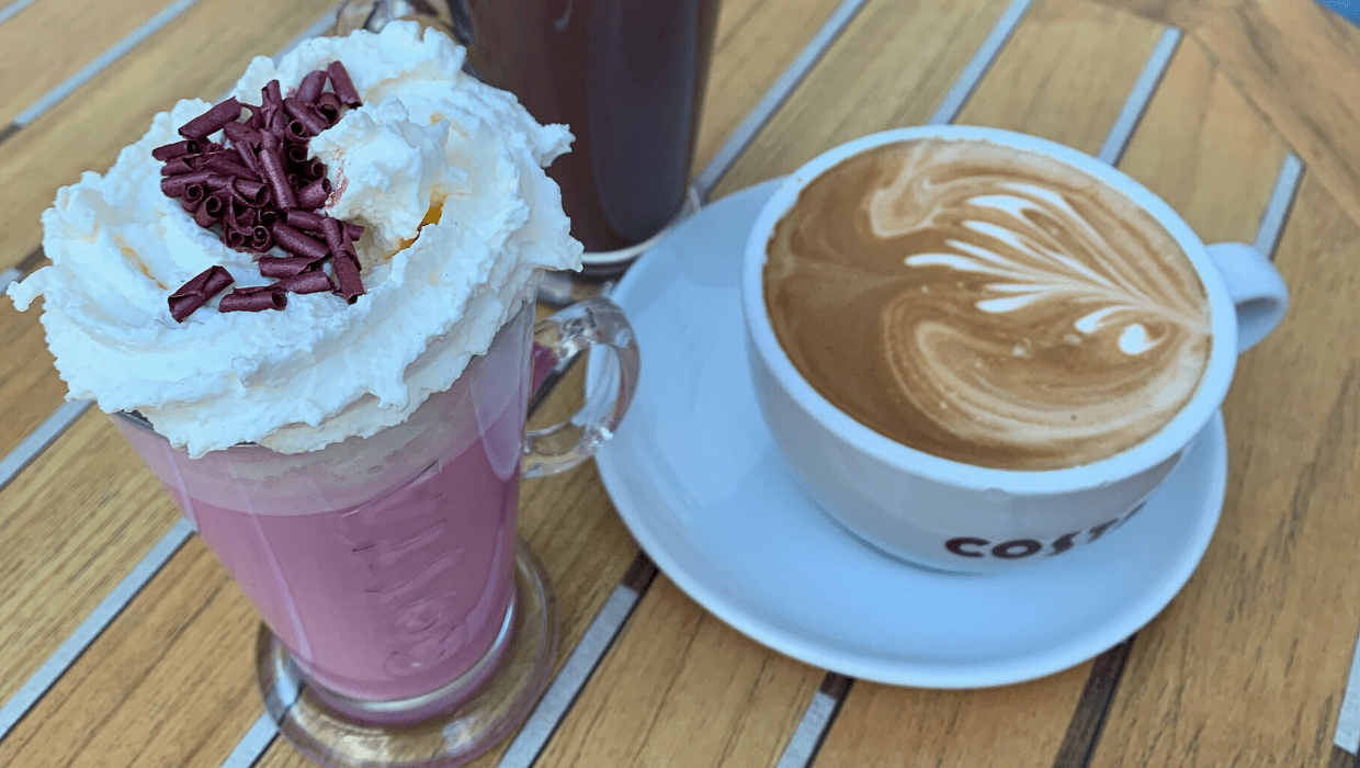 New Limited Edition Costa Ruby Hot Chocolate