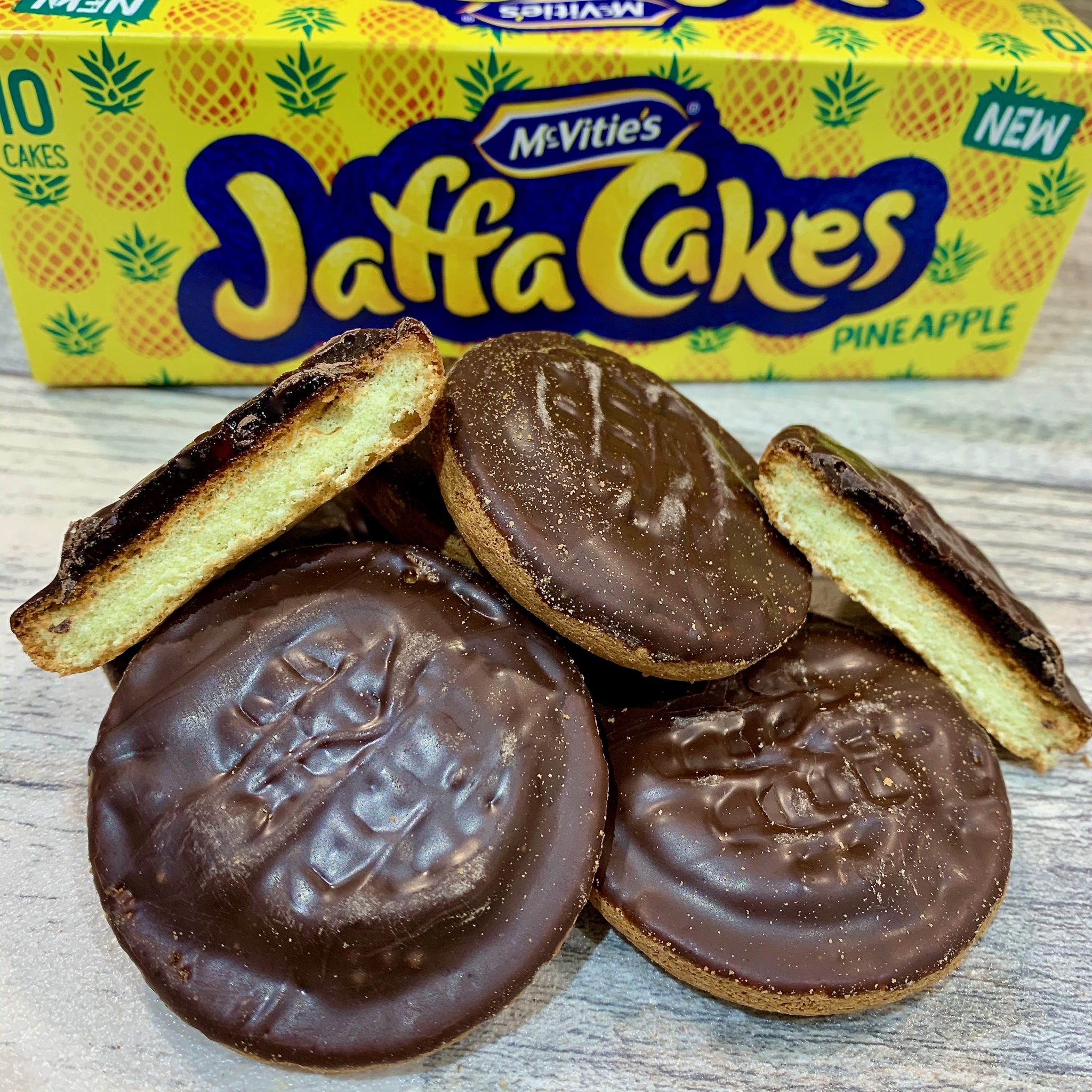 McVities's Pineapple Jaffa Cakes