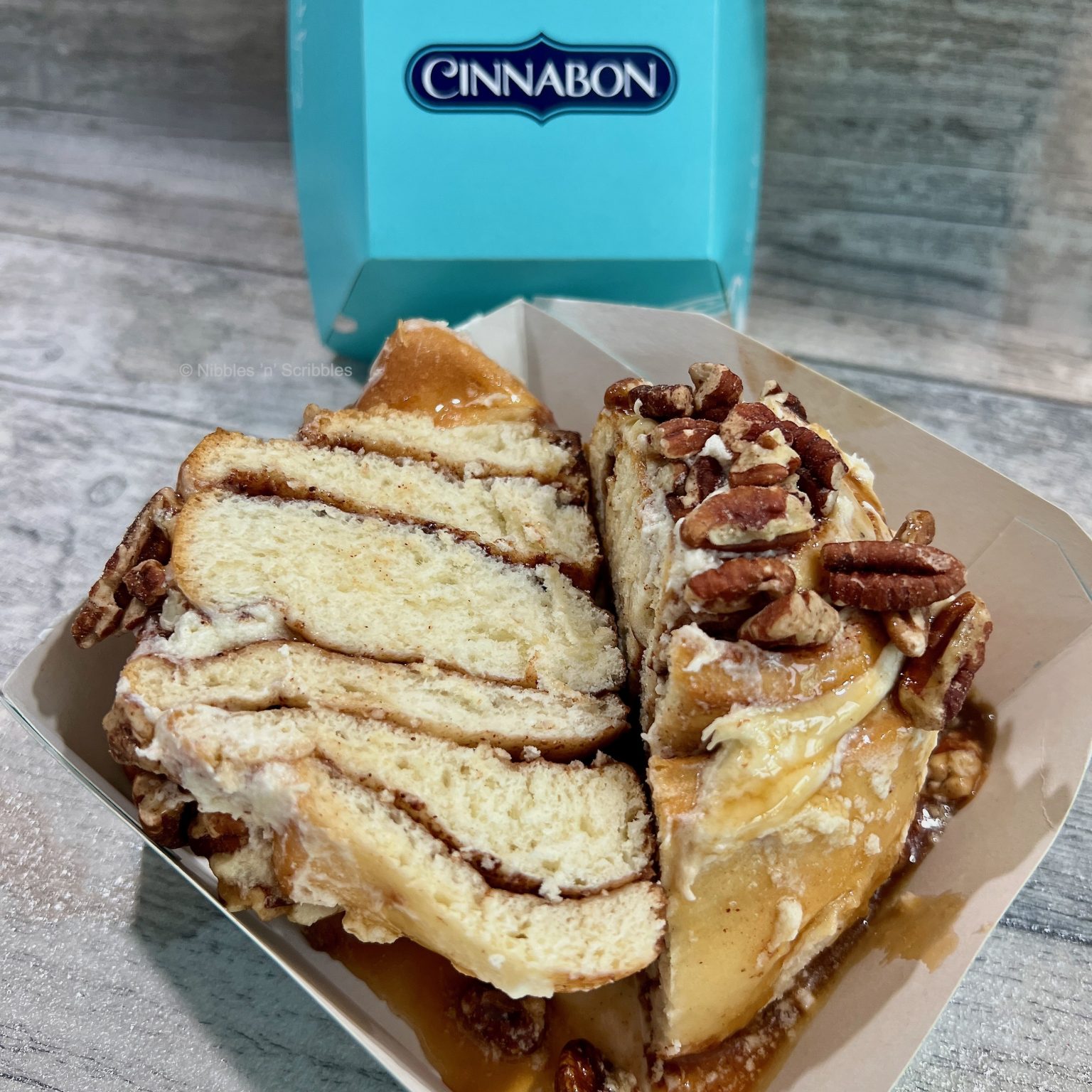 Cinnabon Caramel Pecan and Lotus Biscoff