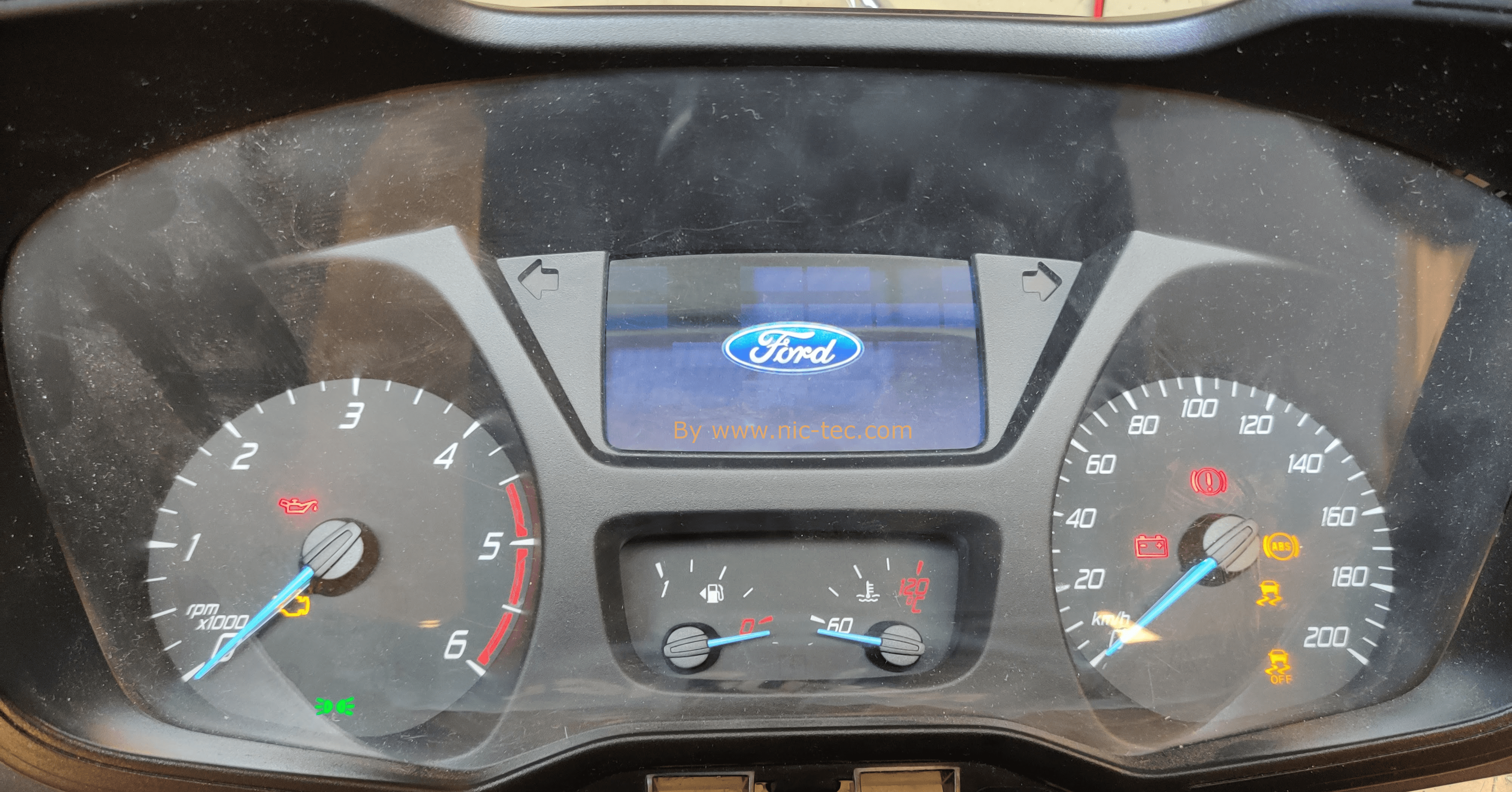 Ford Transit, Focus mf. speedometer rep 2014
