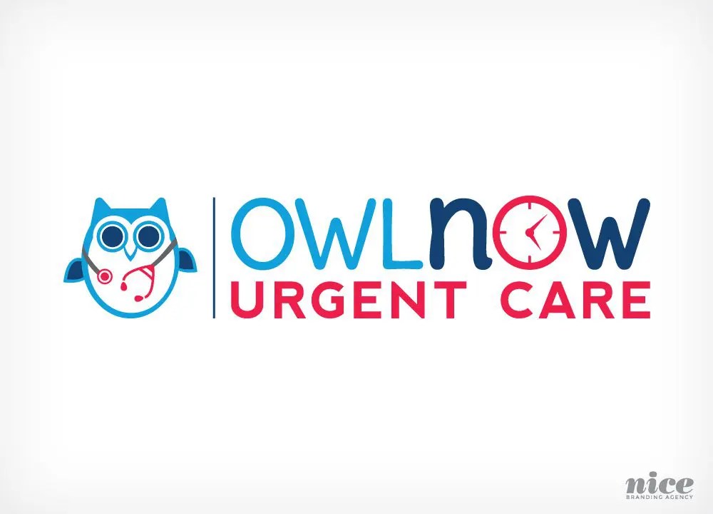 Owl Now Urgent Care Nashville Branding Agency Brand Logo Design