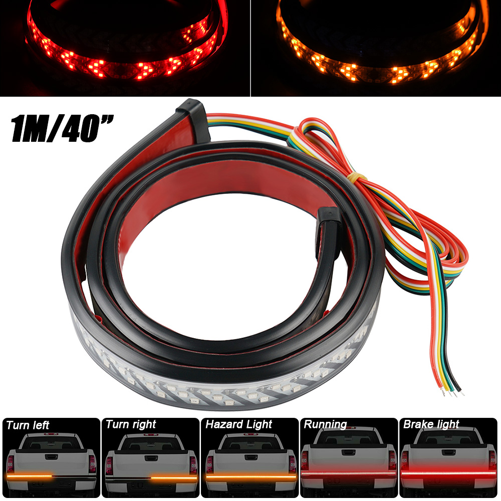 Auto LED Blinker Bremslicht Streifen Tagfahrlicht Lampe Dynamische Rücklicht 12V eBay