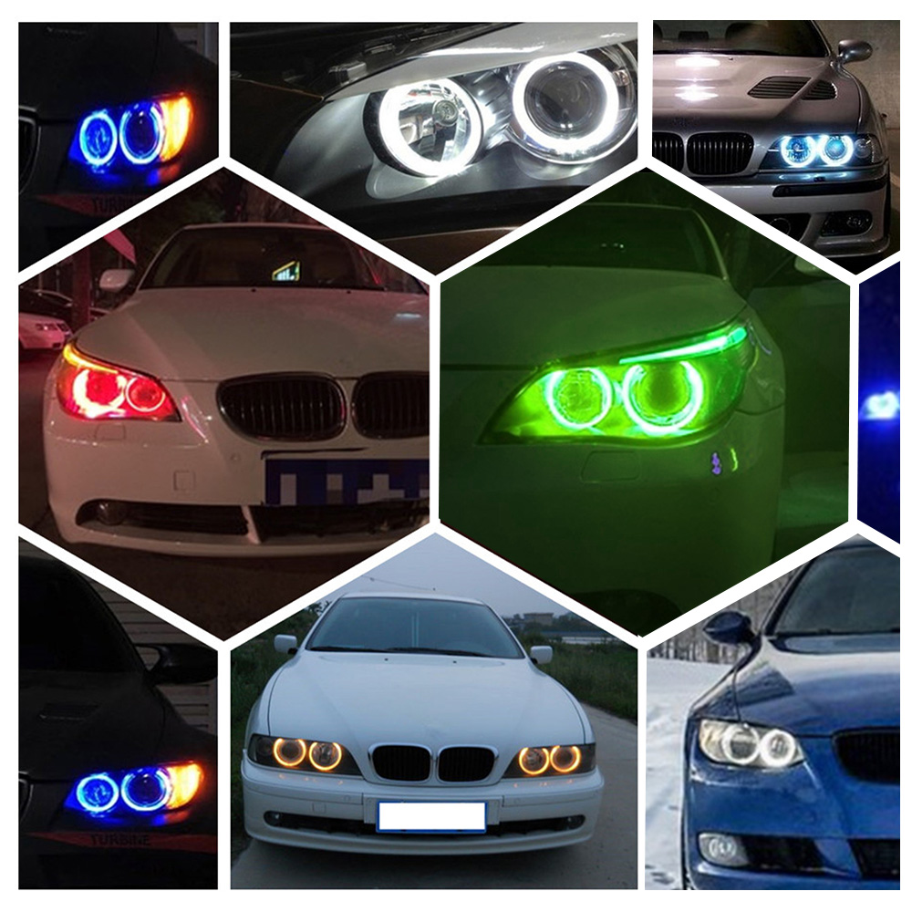 2x LED Angel Eyes Standlicht Birne Rot für BMW E60 E61 E63 E64 E87 E53 20042006 eBay