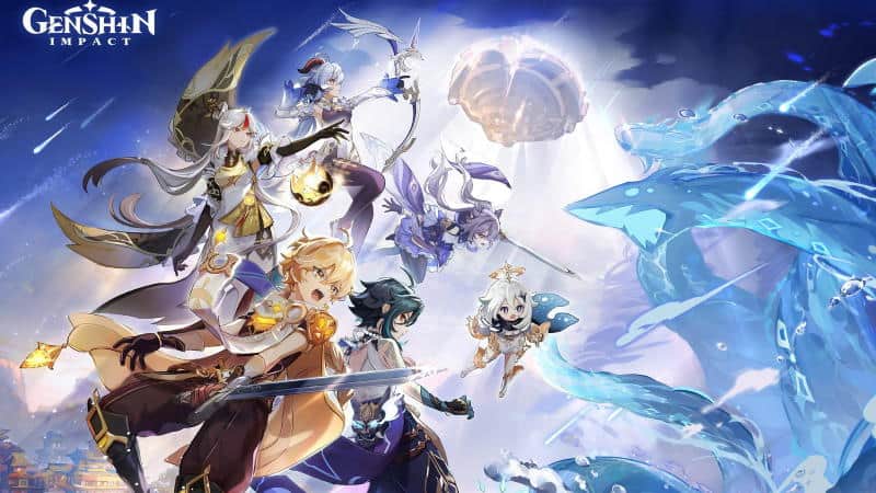 Genshin Impact Game Cursor | Chrome Browser Cursor | Nice Cursor