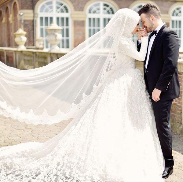 صور عرايس محجبات , كوني ملكة متالقة يوم فرحك بحجابك نايس