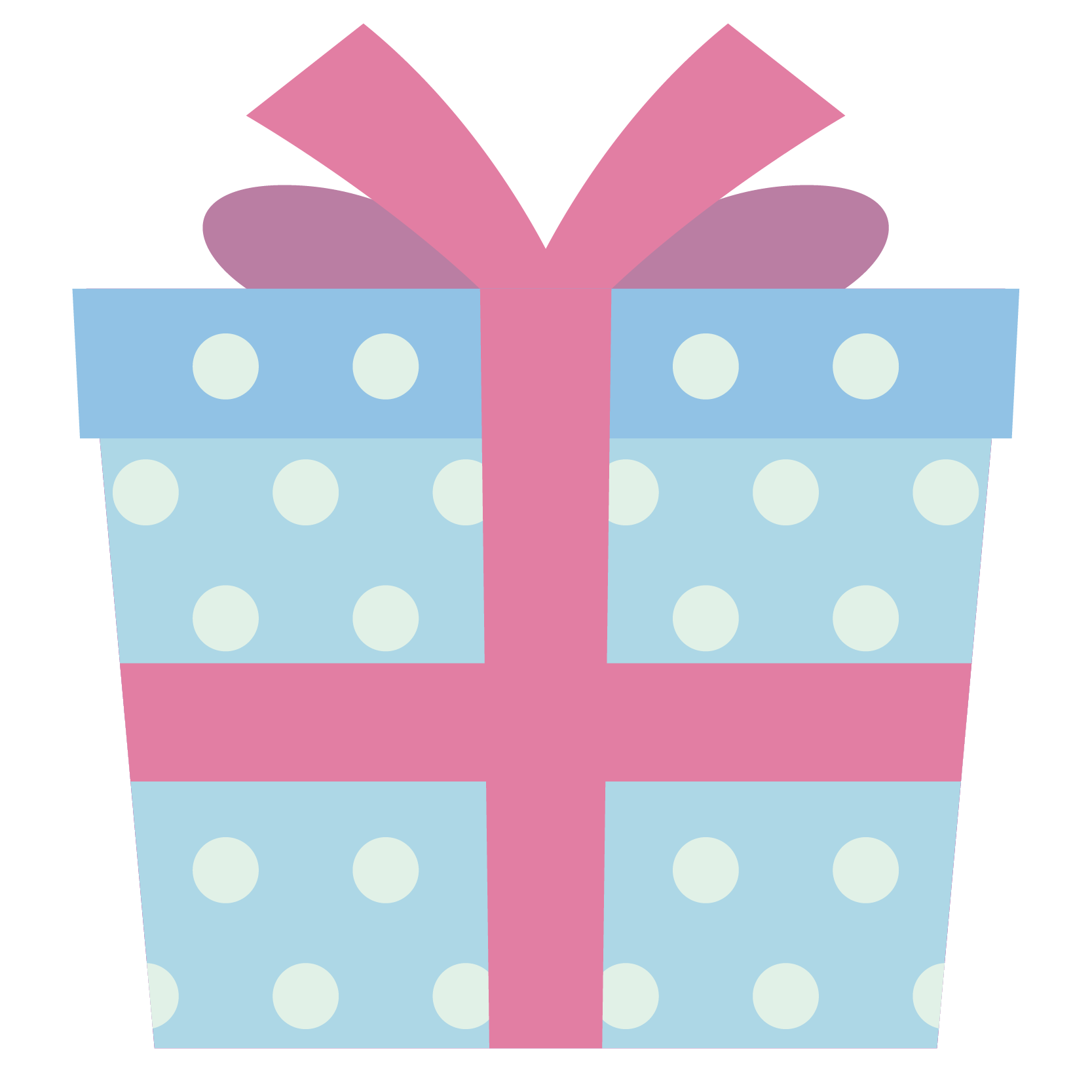 本が詰まったダンボール箱のイラスト かわいいフリー素材集 いらすとや 商用フリー・無料イラスト_クリスマス_プレゼントボックス（present box）04 商用OK!フリー素材集「ナイスなイラスト」