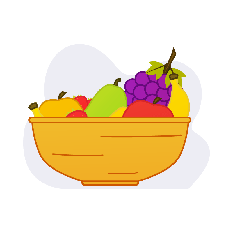 Fruit Bowl Free Download Of A Fruit Bowl Illustration