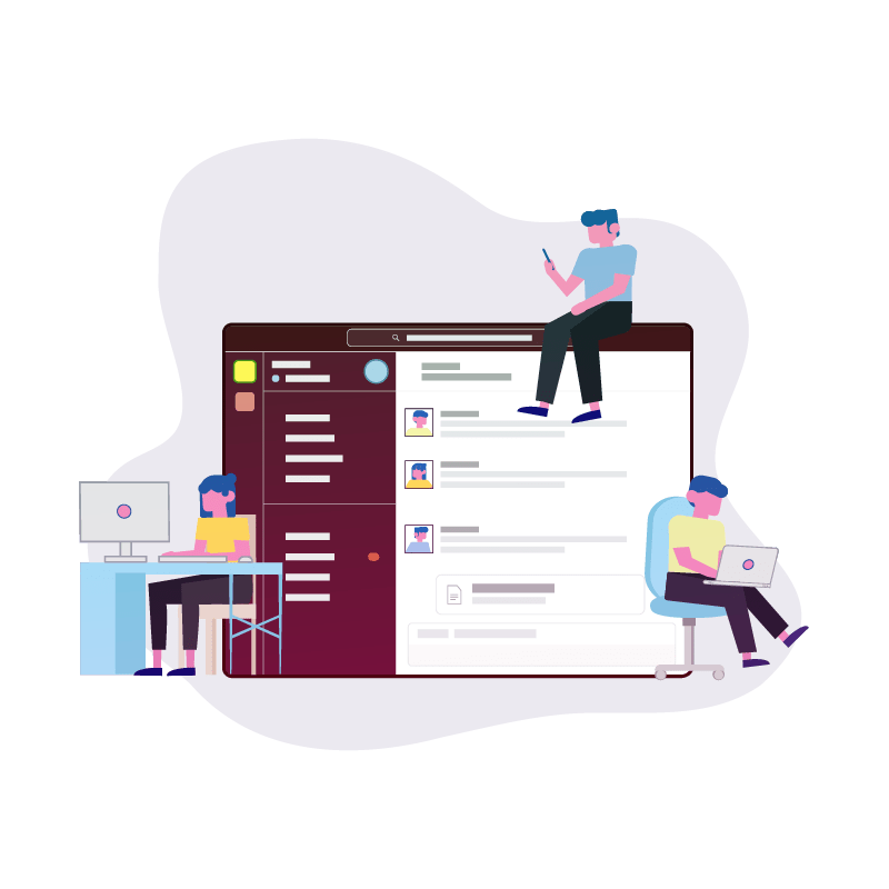 Group Chat Free Download Of A Group Chat Illustration