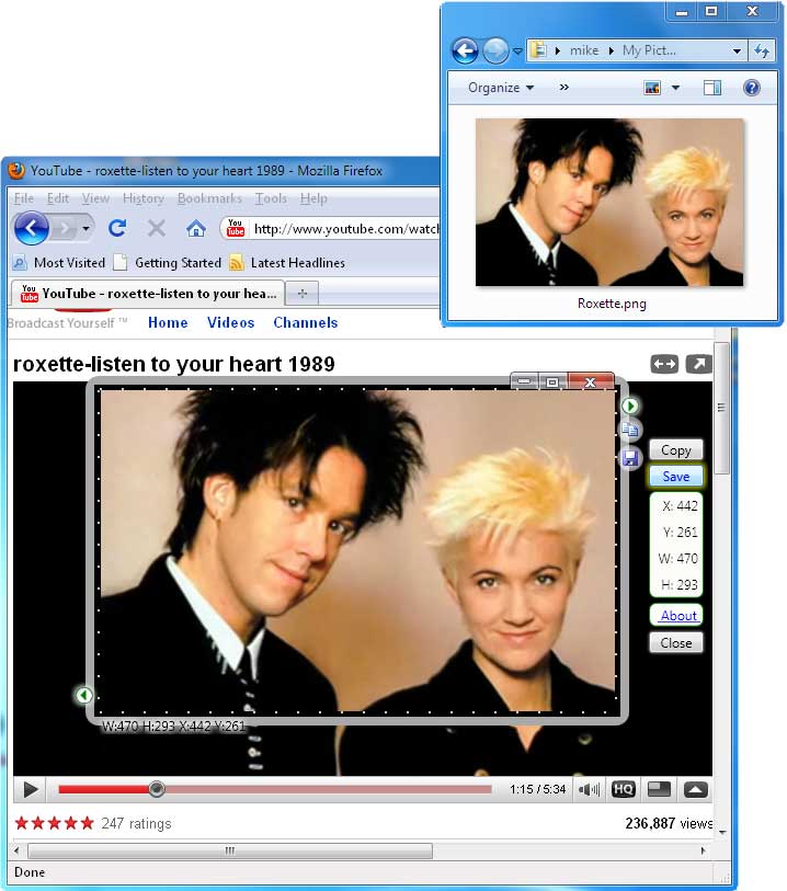 Free screen capture software SnapAShot