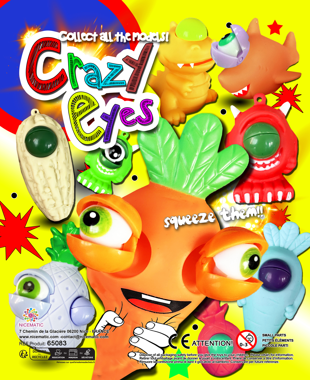 CRAZY EYES 65 mm - NICEMATIC