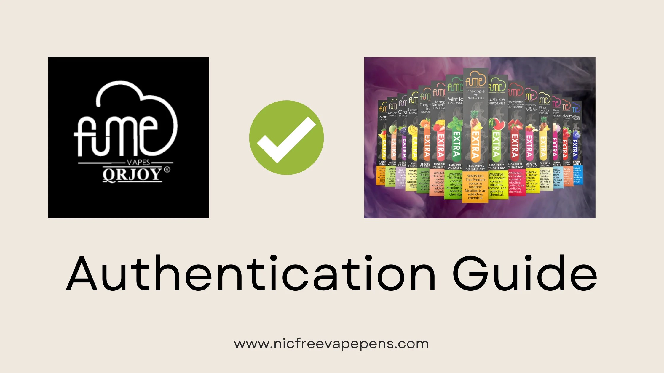 Fume Vapor Authentication Guide Avoid Fake Fumes Zero Nic Nation