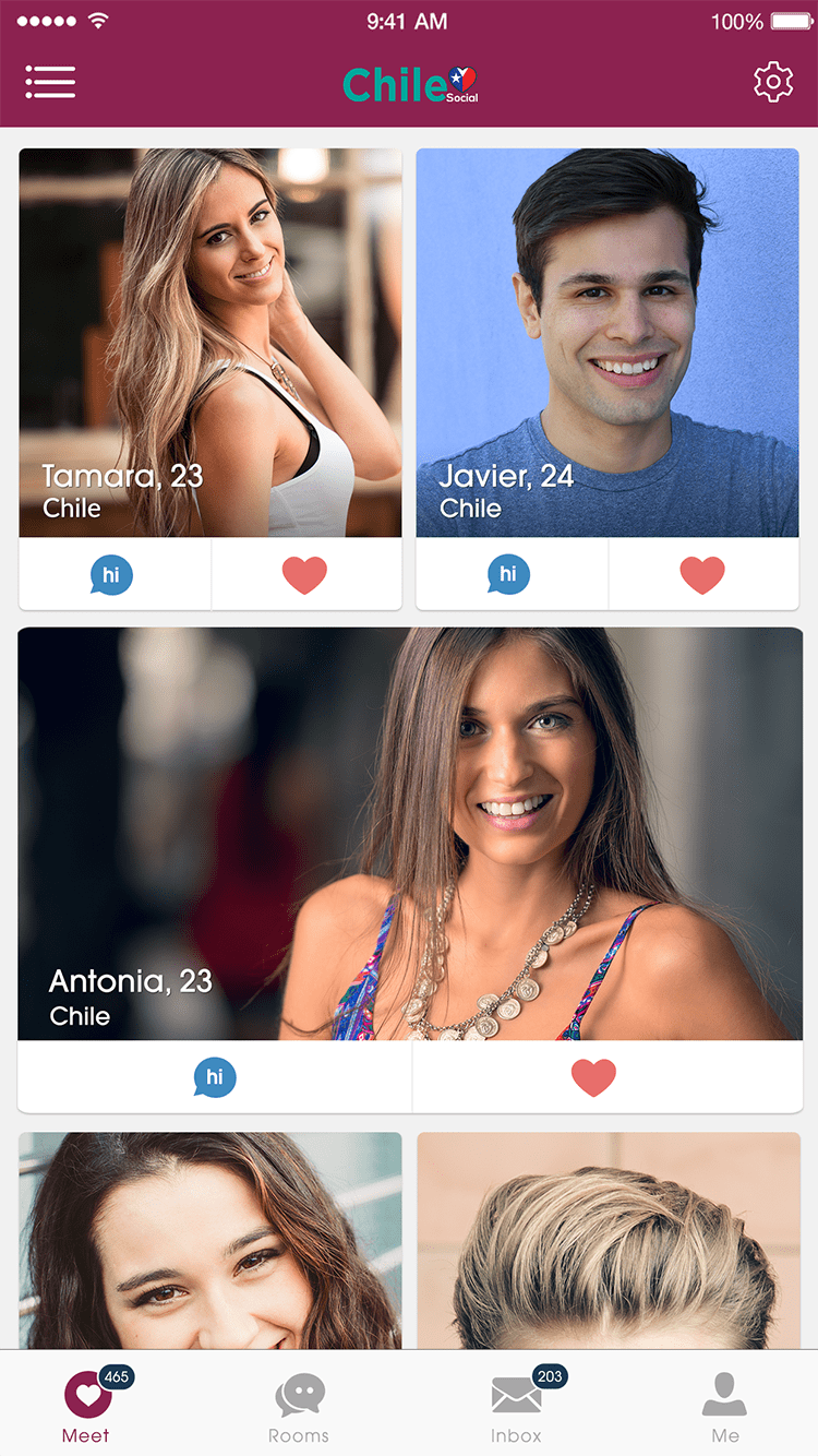 Chile Social Dating App