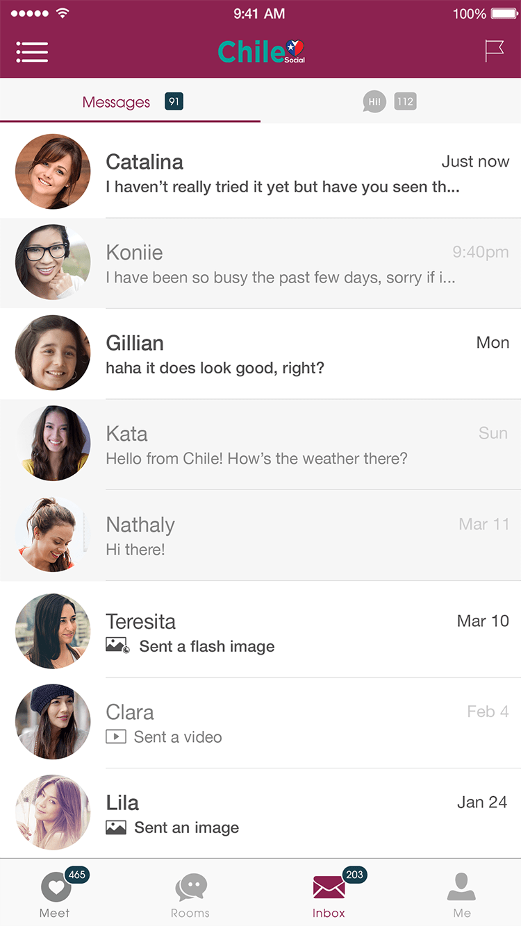 Chile Social Dating App