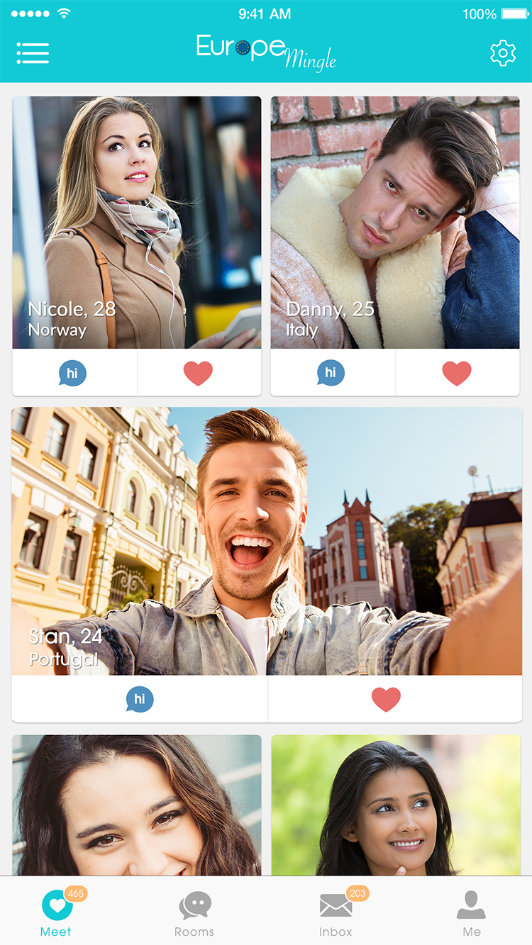 Europe MIngle Dating App