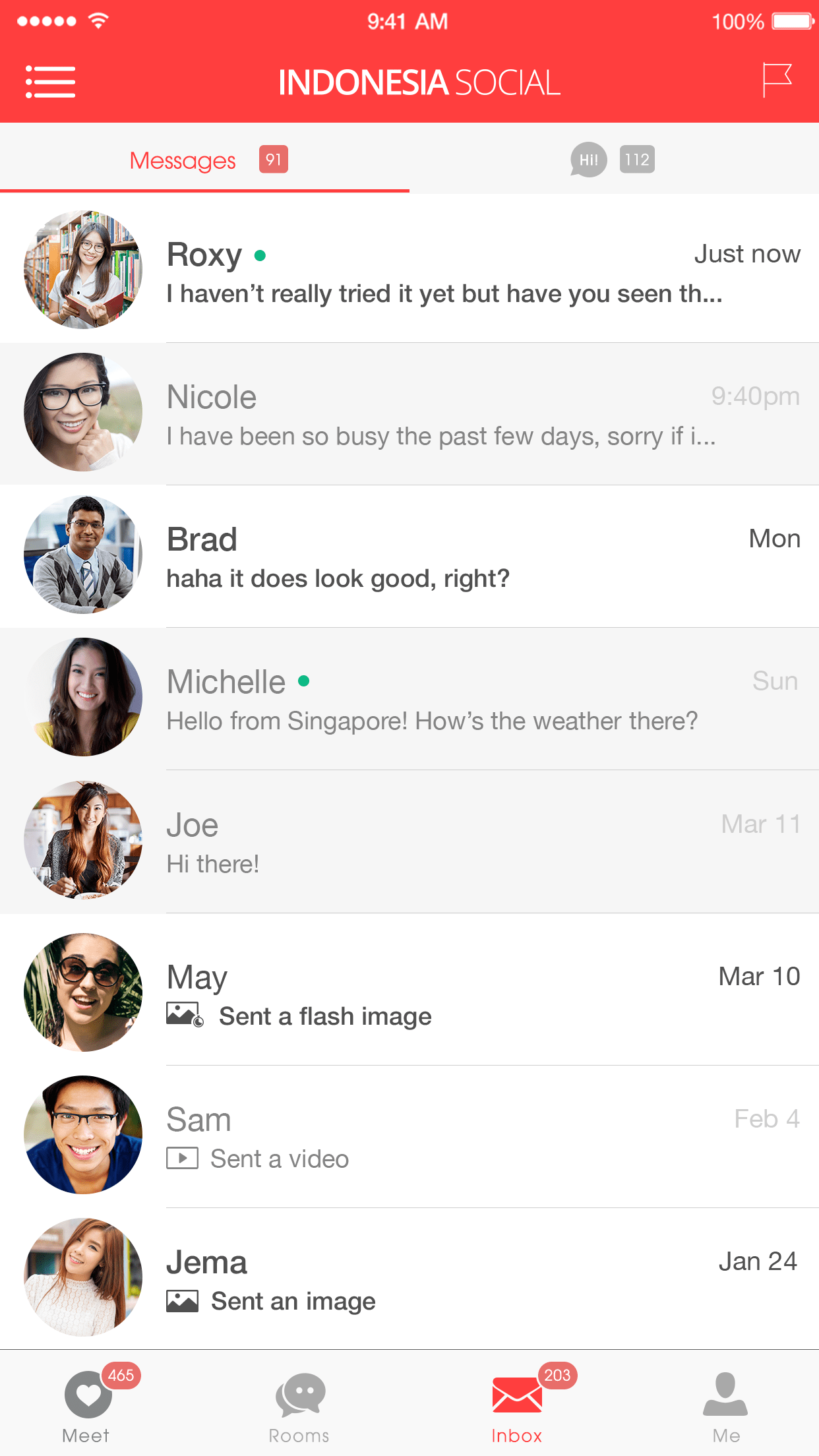 Indonesia Social Dating app