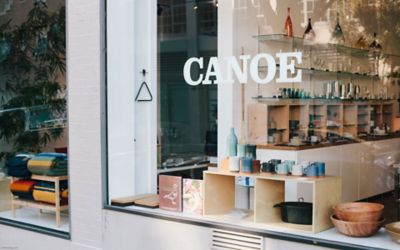 Portland Boutique Incorporates Niche Modern Retail Pendant Lighting